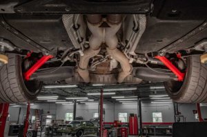 Chevrolet Camaro Sway Bars - Rear - UMI Performance - Non-Adjustable - Red - `16-`24